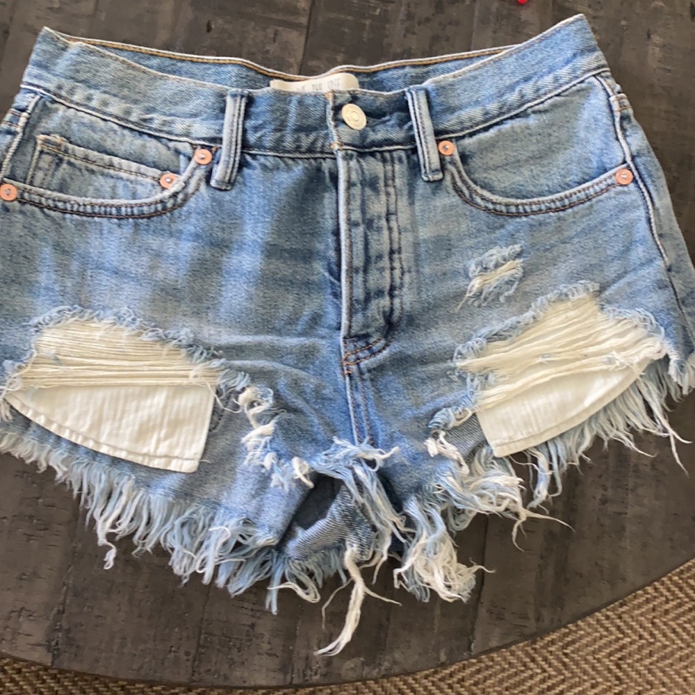 Free People We The Free denim shorts